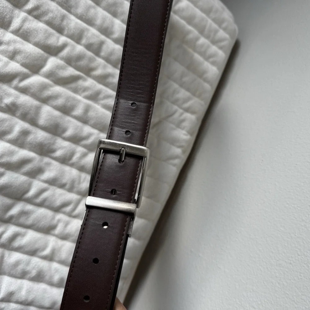 Nike Reversible Genuine Bonded Leather‎ Belt Sz 40 Black/brown Casual Business